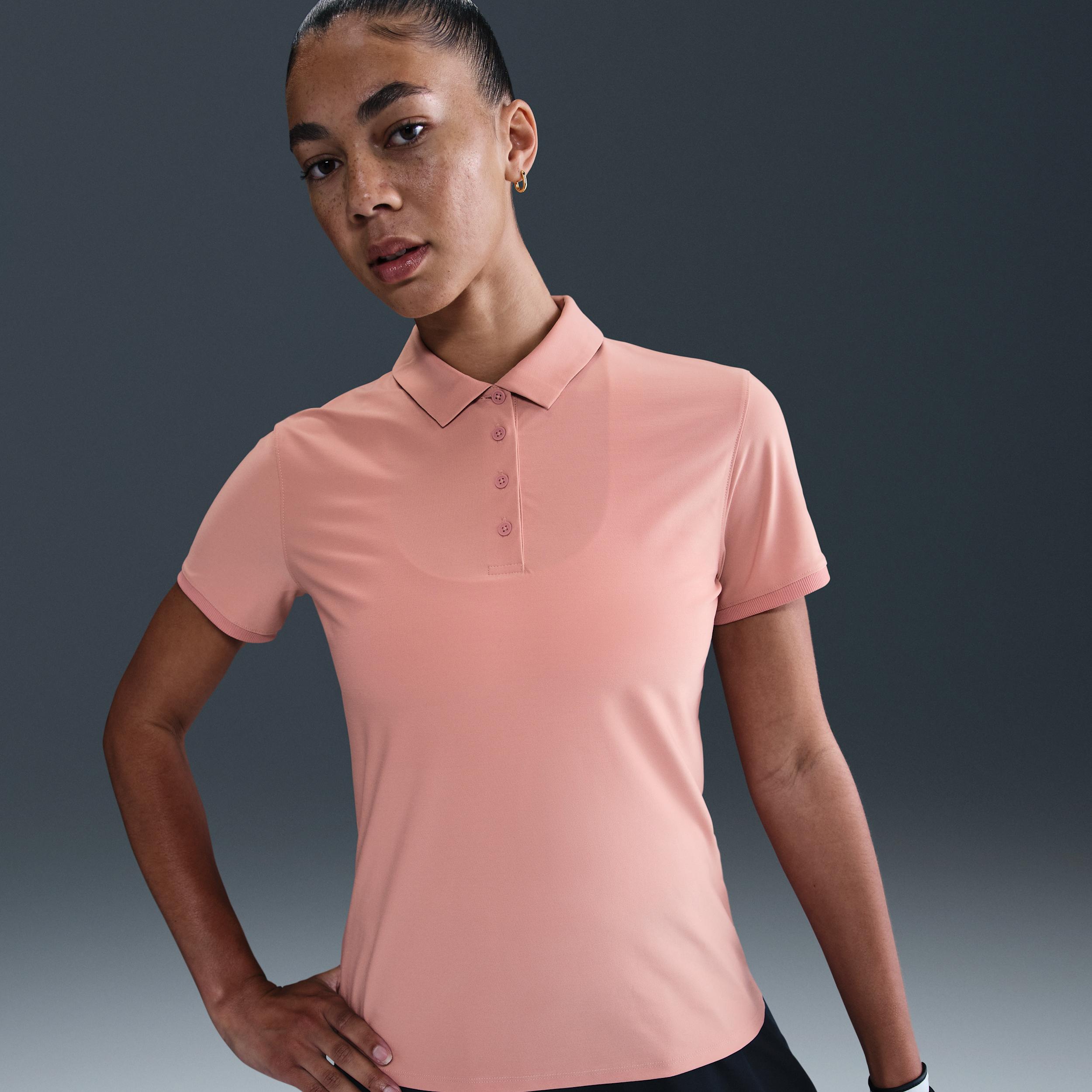 Nike Womens Victory Dri-FIT Short-Sleeve Golf Polo | FQ1574-685 Product Image