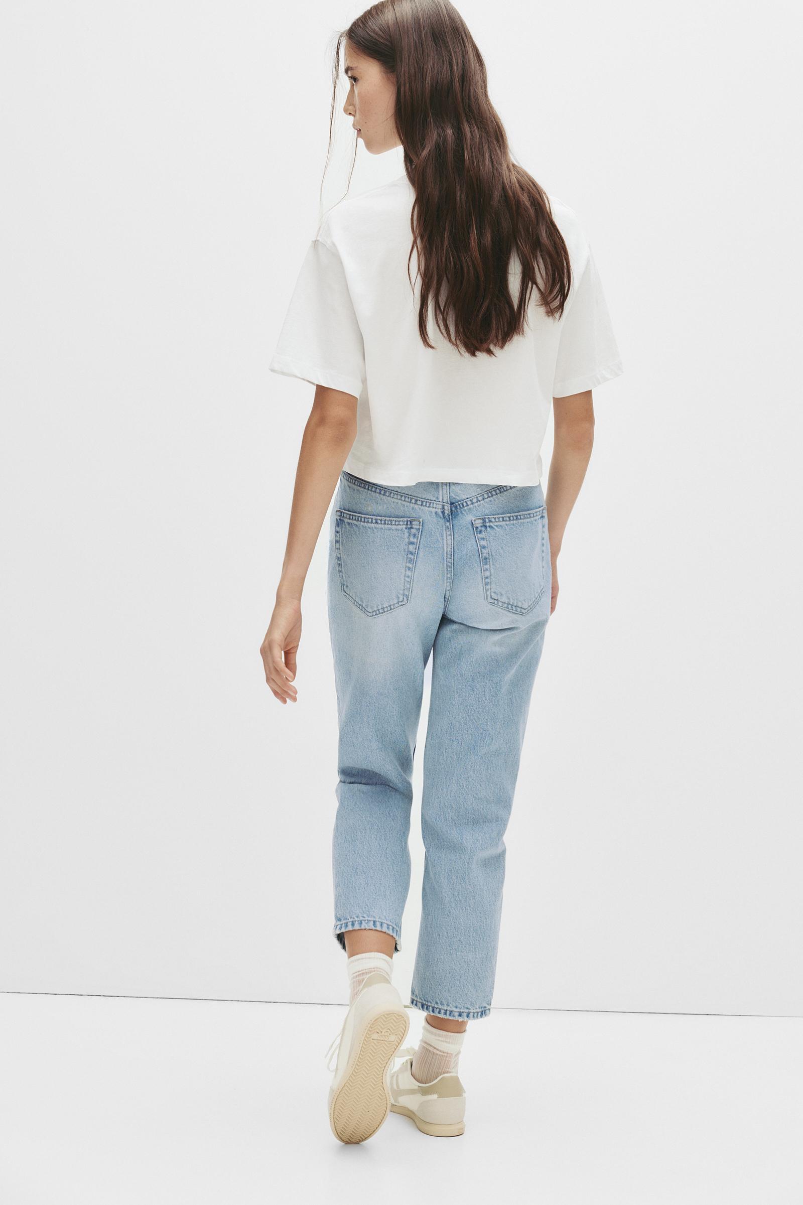 High-waist mom jeans Product Image
