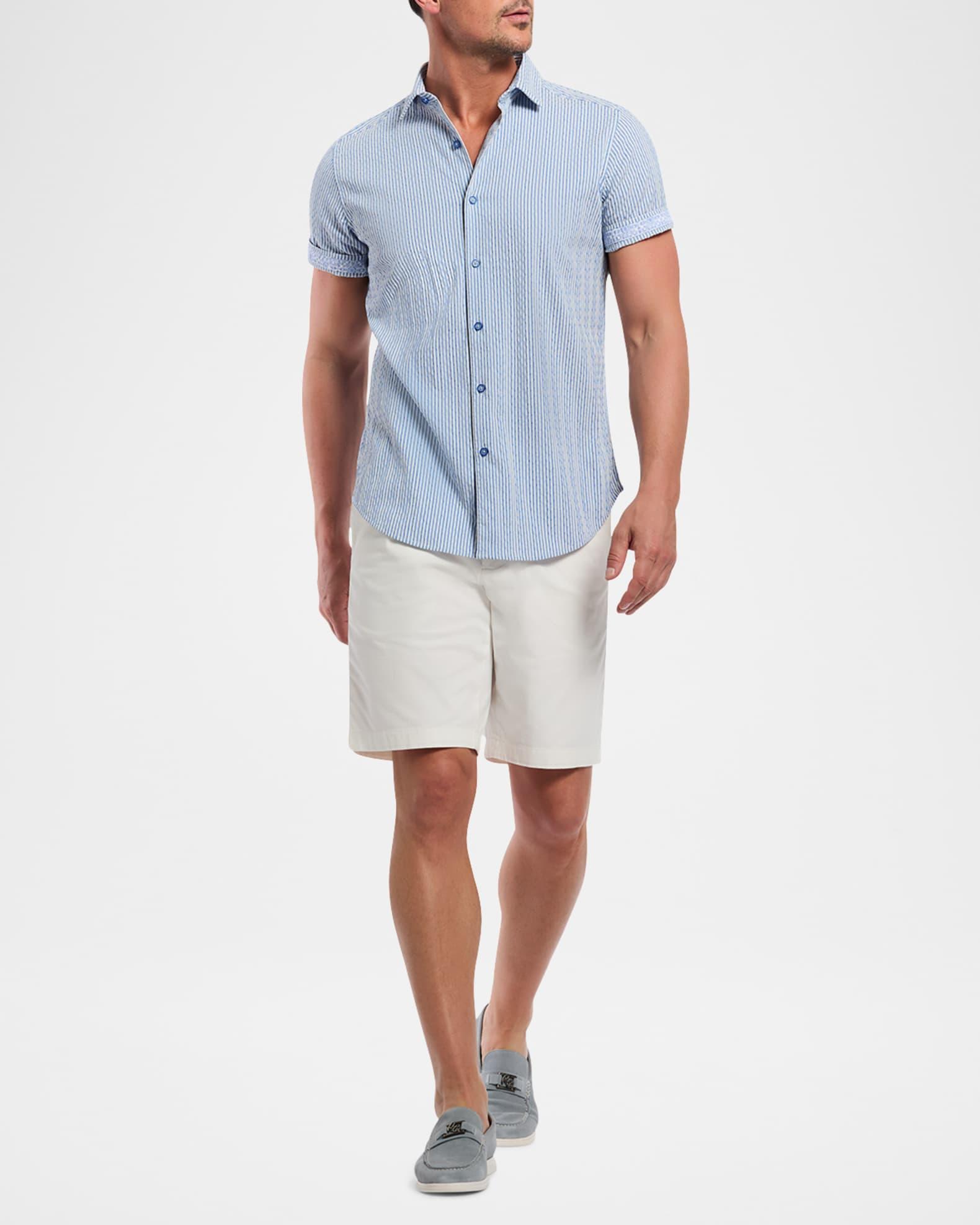 Mens Fornillo Seersucker Shirt Product Image