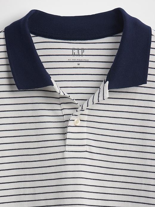 Pique Polo Shirt Product Image