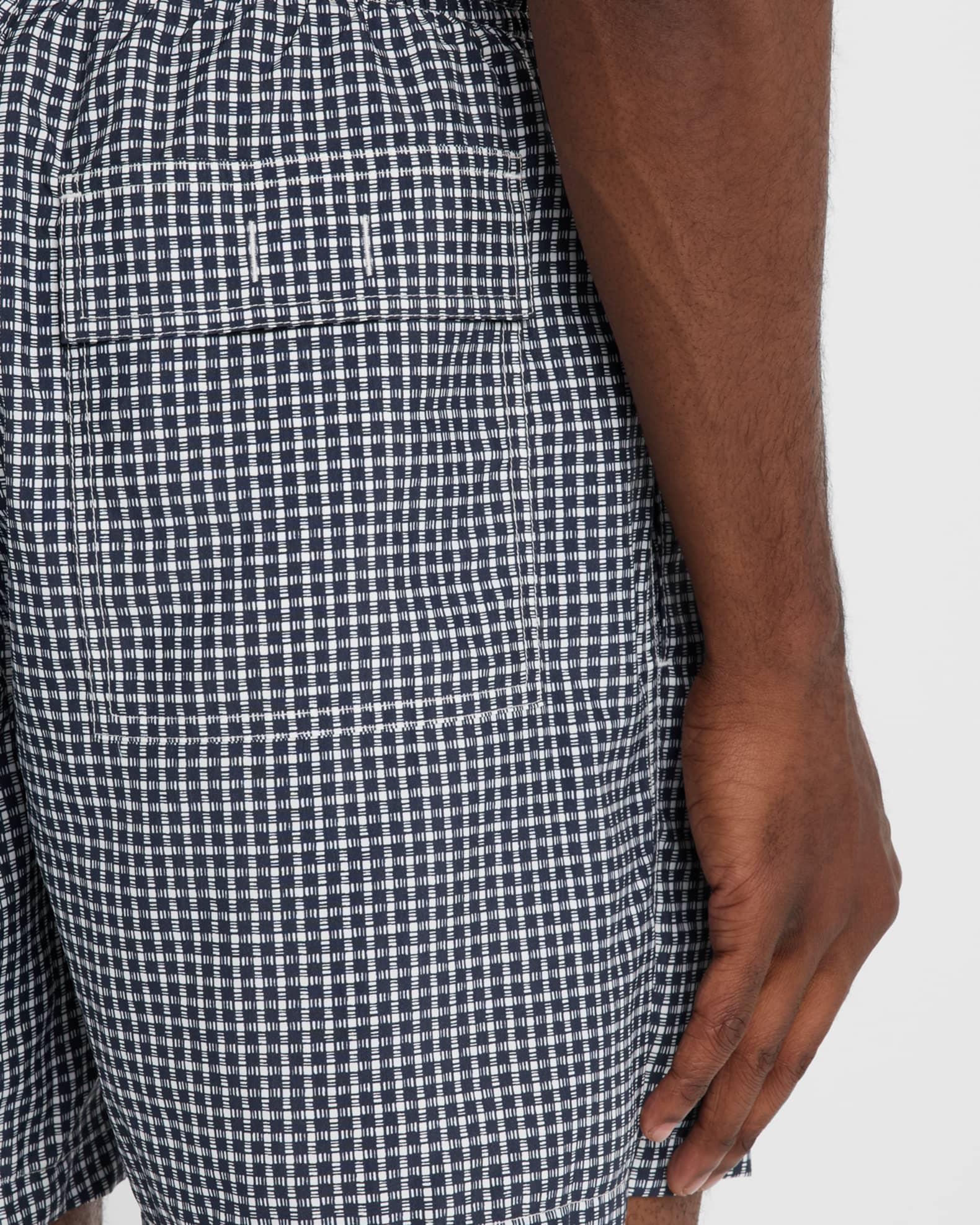 Men's Daneu Sestieri Check Swim Trunks Product Image