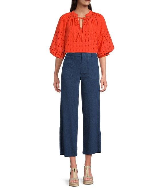 KUT from the Kloth Topaz High Rise Wide Leg Pants Product Image