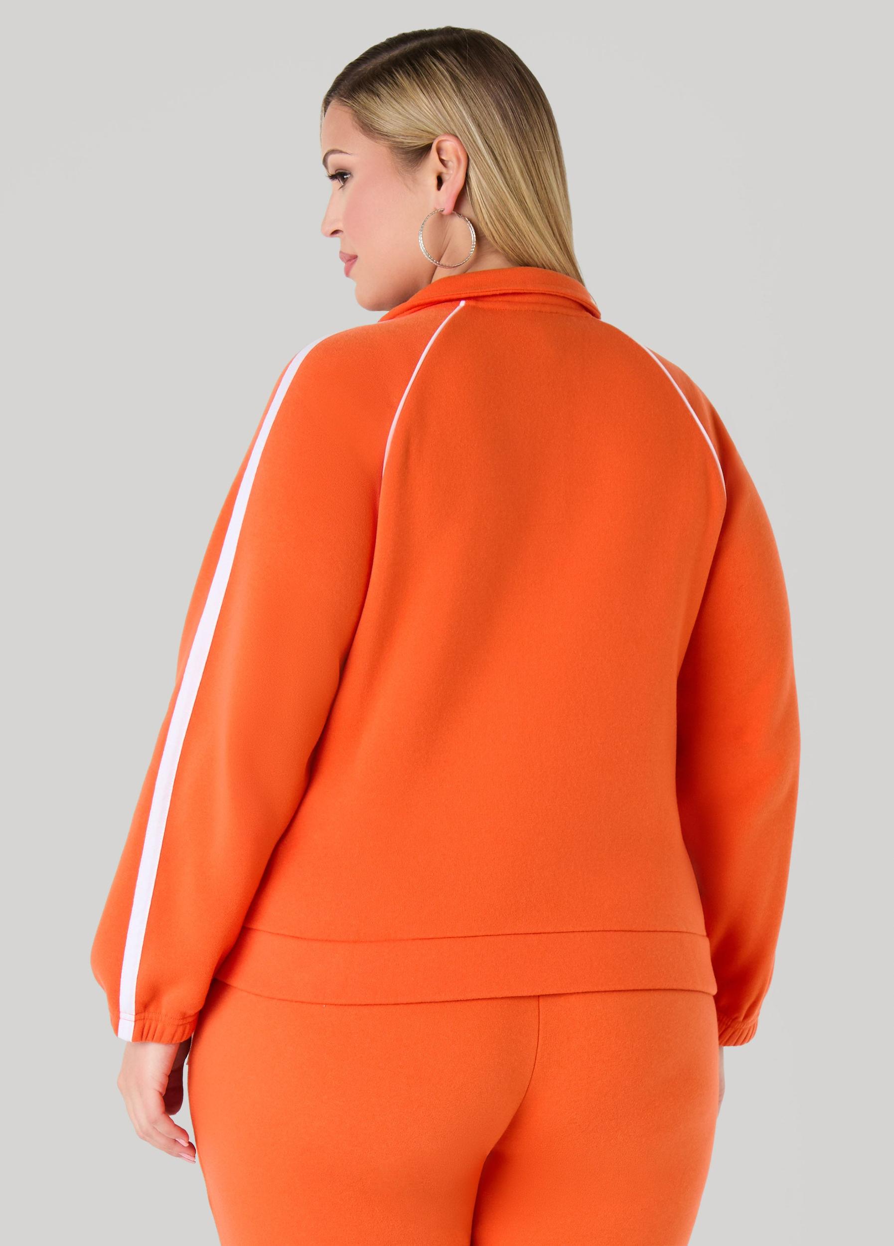 Piped Zip Front Track Jacket Product Image