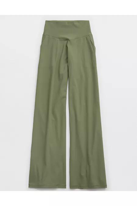 OFFLINE By Aerie Real Me XTRA High Waisted Ribbed Trouser Women's Product Image