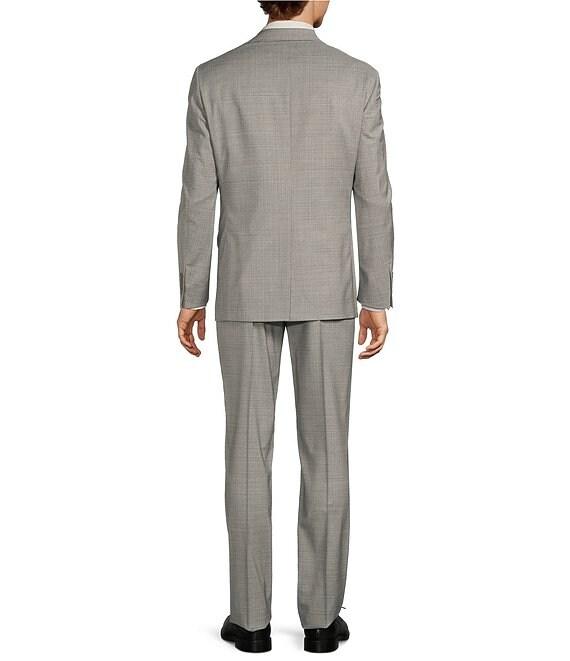 Hart Schaffner Marx Chicago Classic Pleated Front Fancy Solid 2 Piece Suit Product Image