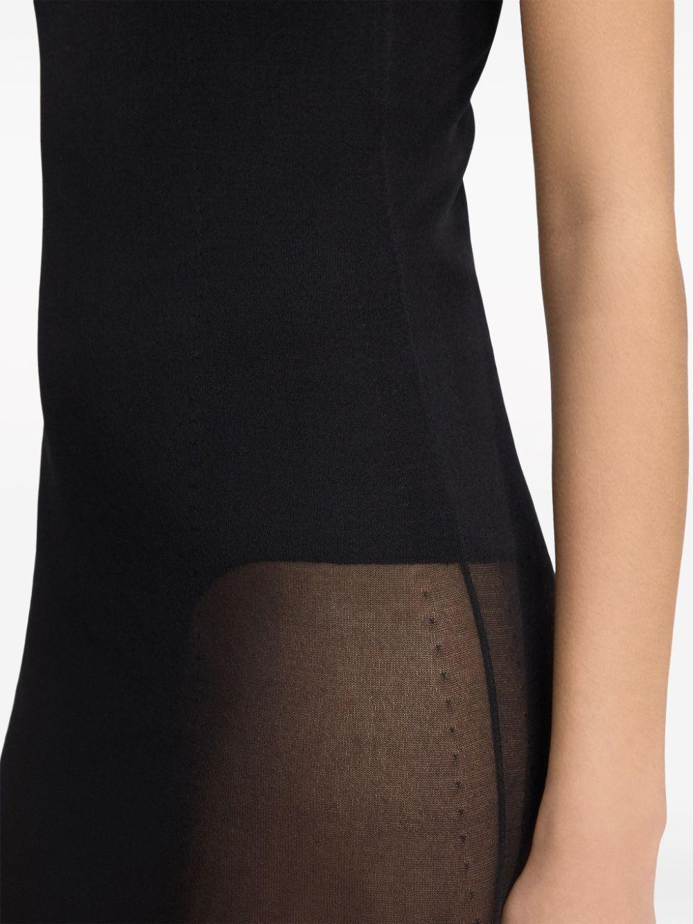 La Robe Maille Roupao sheer minidress Product Image