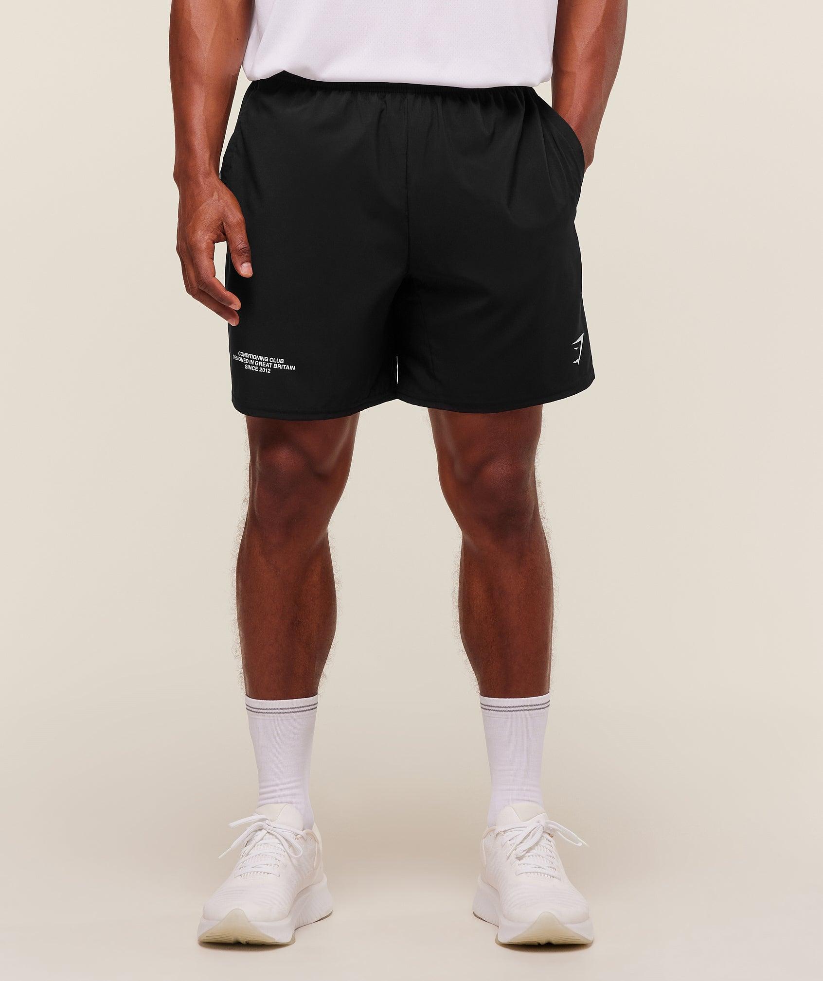 Gymshark Conditioning Club Shorts - Black Male Product Image