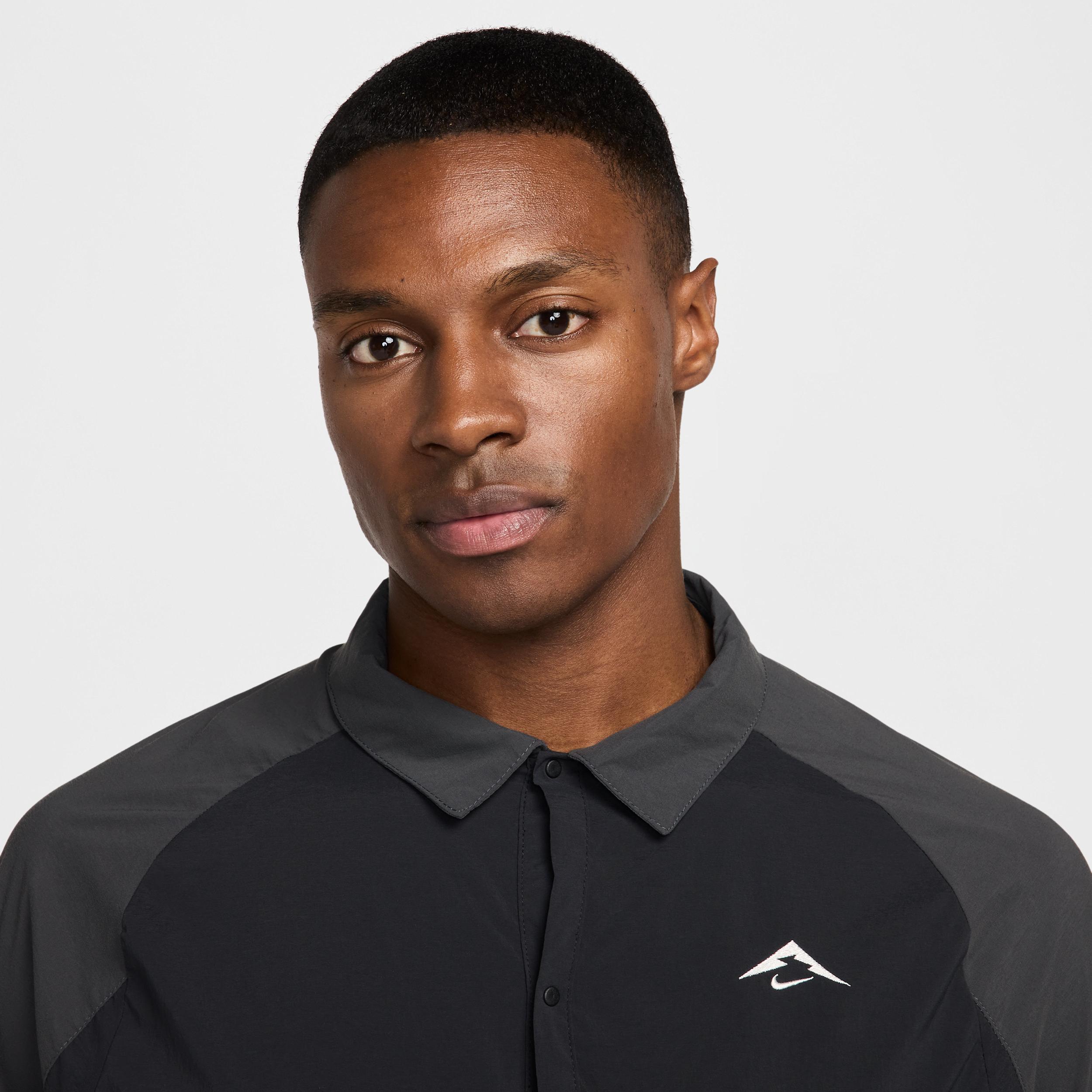 Nike Mens Trail Dri-FIT ADV UV Running Shirt Jacket | HJ5079-010 Product Image