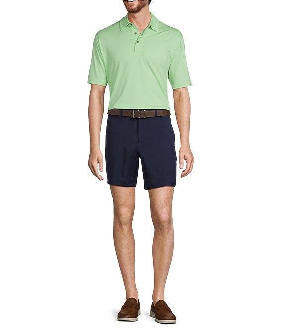 Roundtree & Yorke Performance Big & Tall The Fairway Short Sleeve Solid Polo Shirt Product Image
