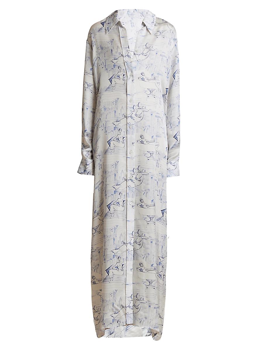 Womens Kiko Lady Maxi Shirtdress Product Image