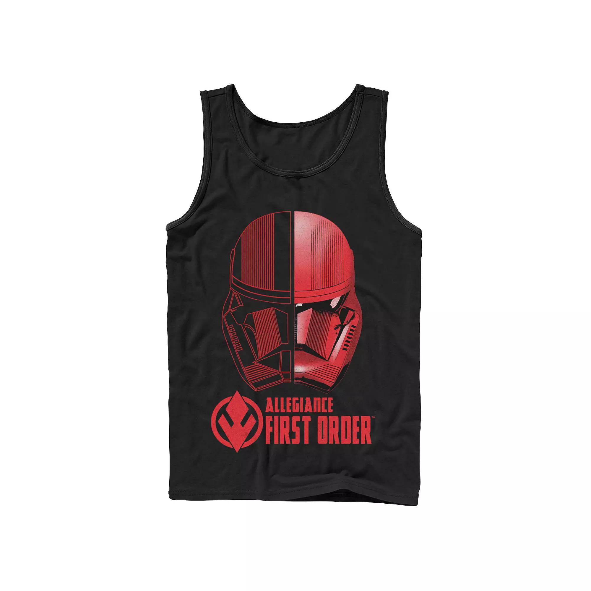 Mens Star Wars The Mandalorian Complicated Profession Dark Poster Tank Top Product Image