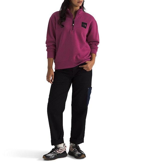 The North Face Box Half Dome-Zip Stand Collar Pullover Product Image