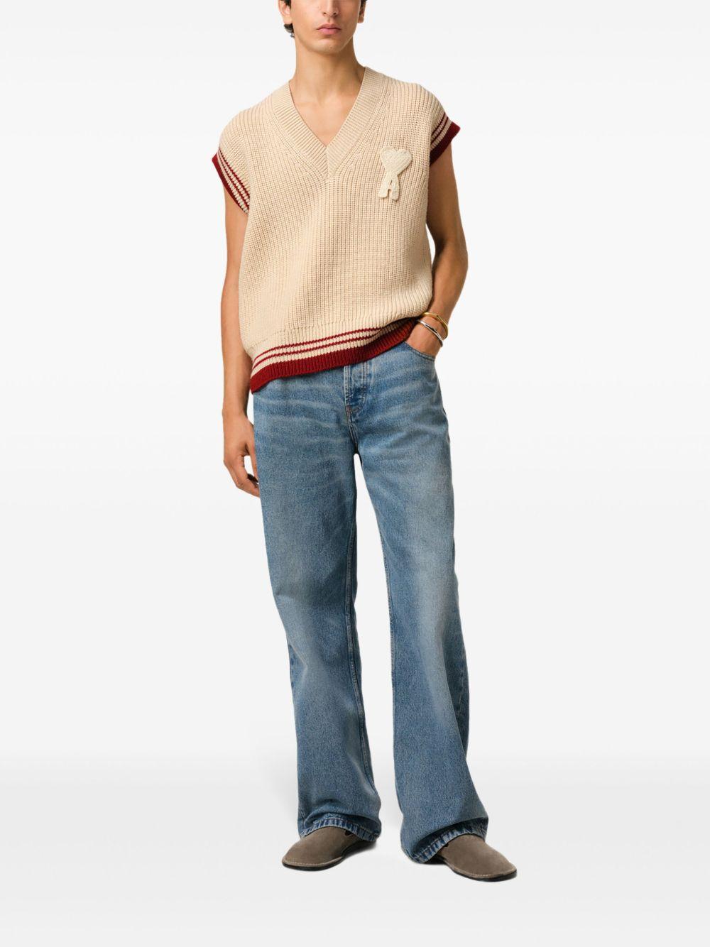 Ami de Coeur knitted vest Product Image