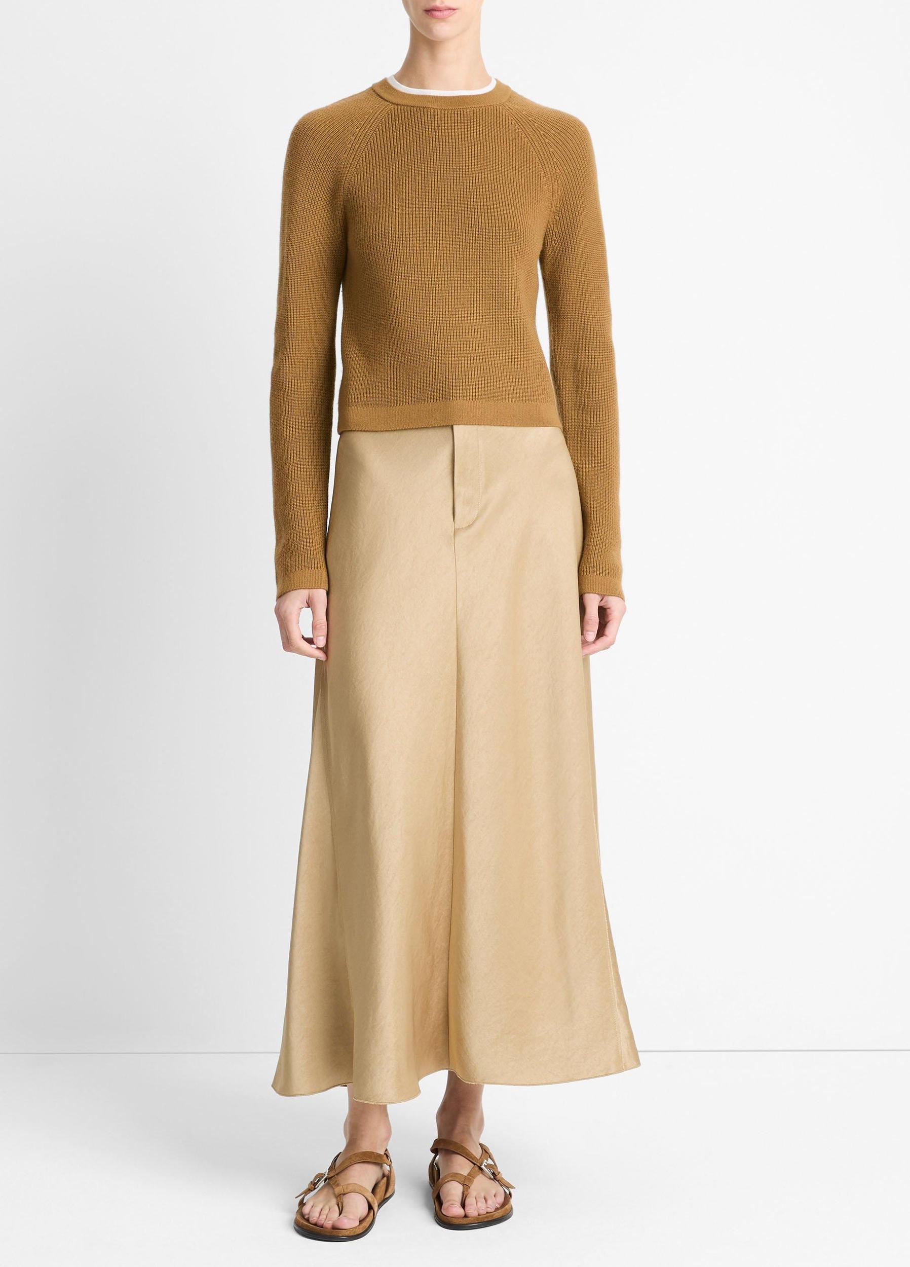 Wool-Cashmere Double-Neck Sweater Product Image