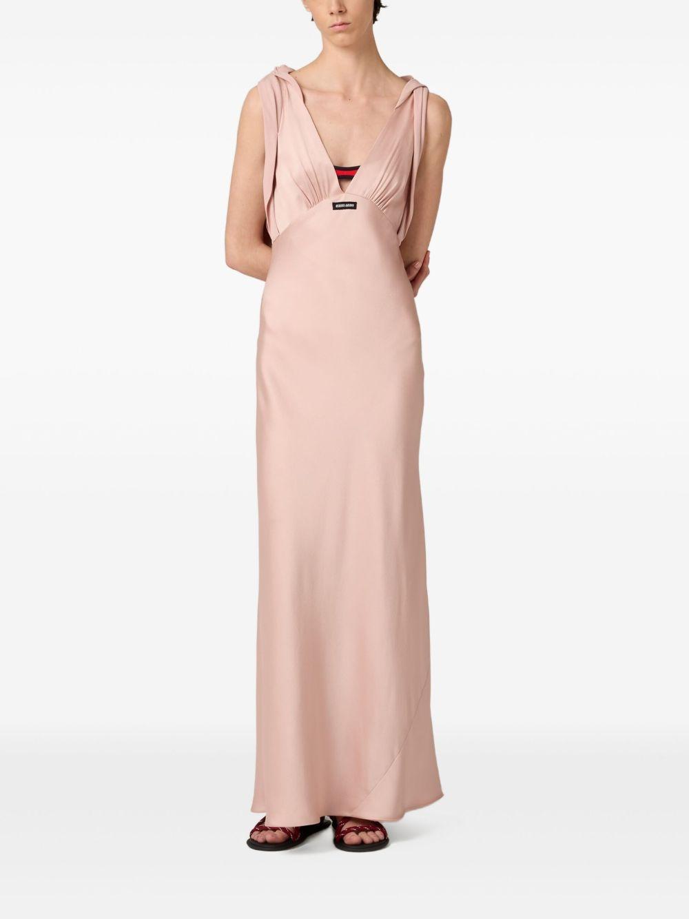 satin maxi dress Product Image