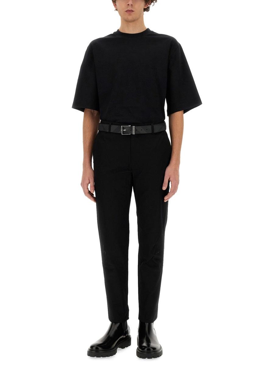 Regular-fit polo shirt in mercerized interlock cotton Product Image