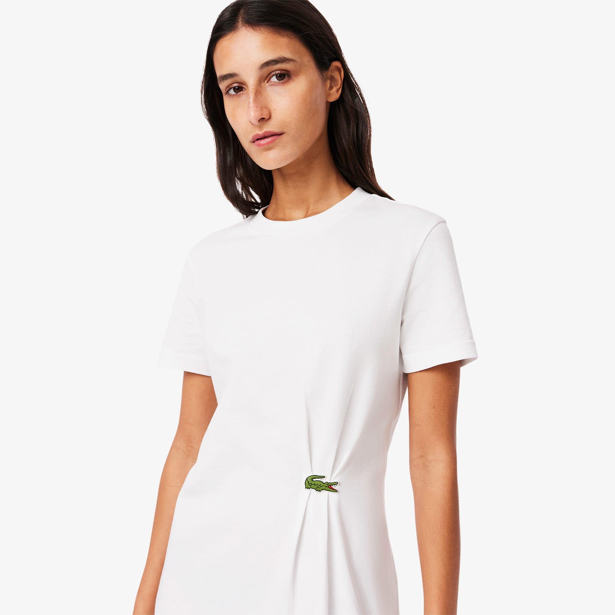Draped T-shirt Dress Product Image