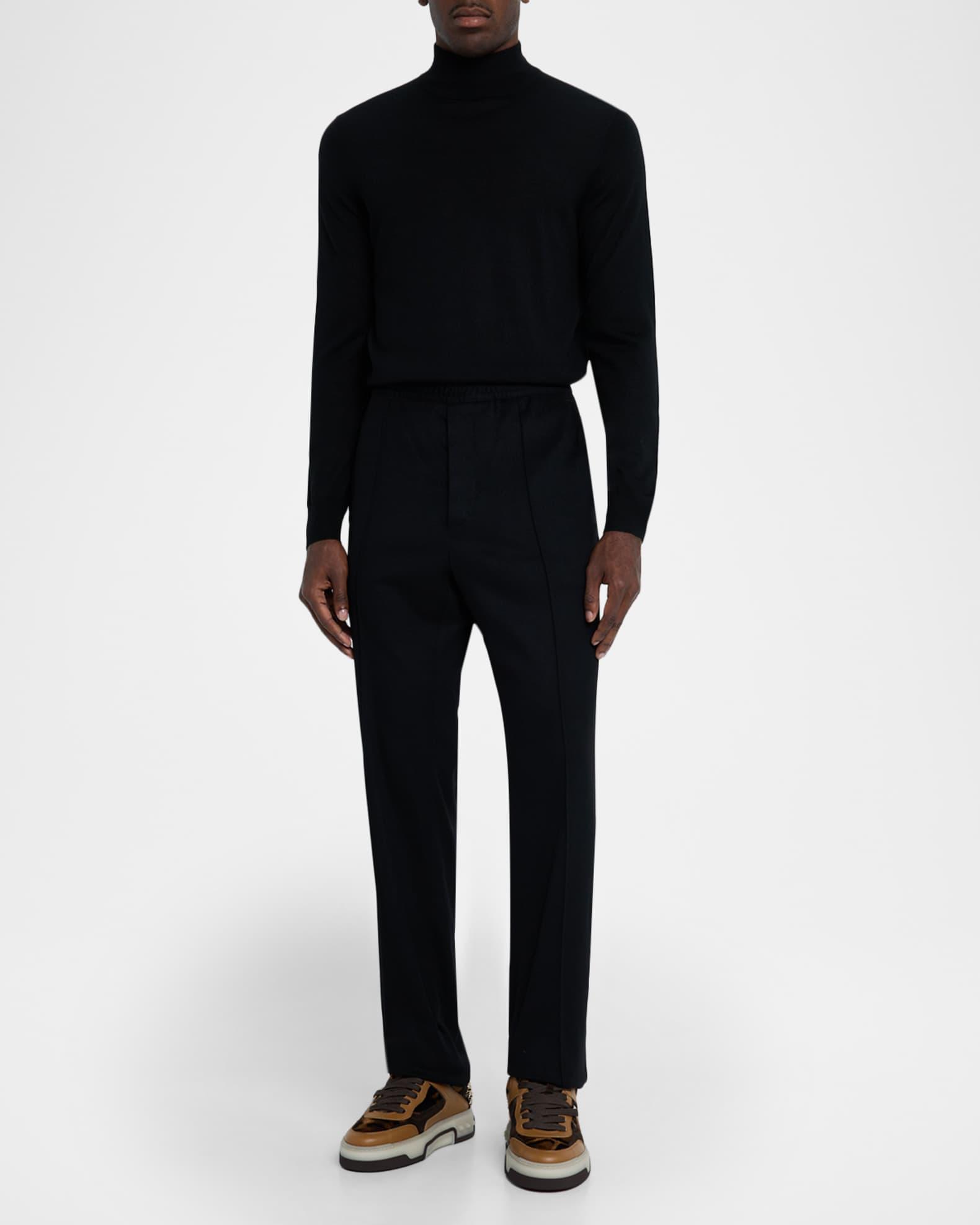 Men's Astroloubi Calf-Hair & Leather Low-Top Sneakers Product Image