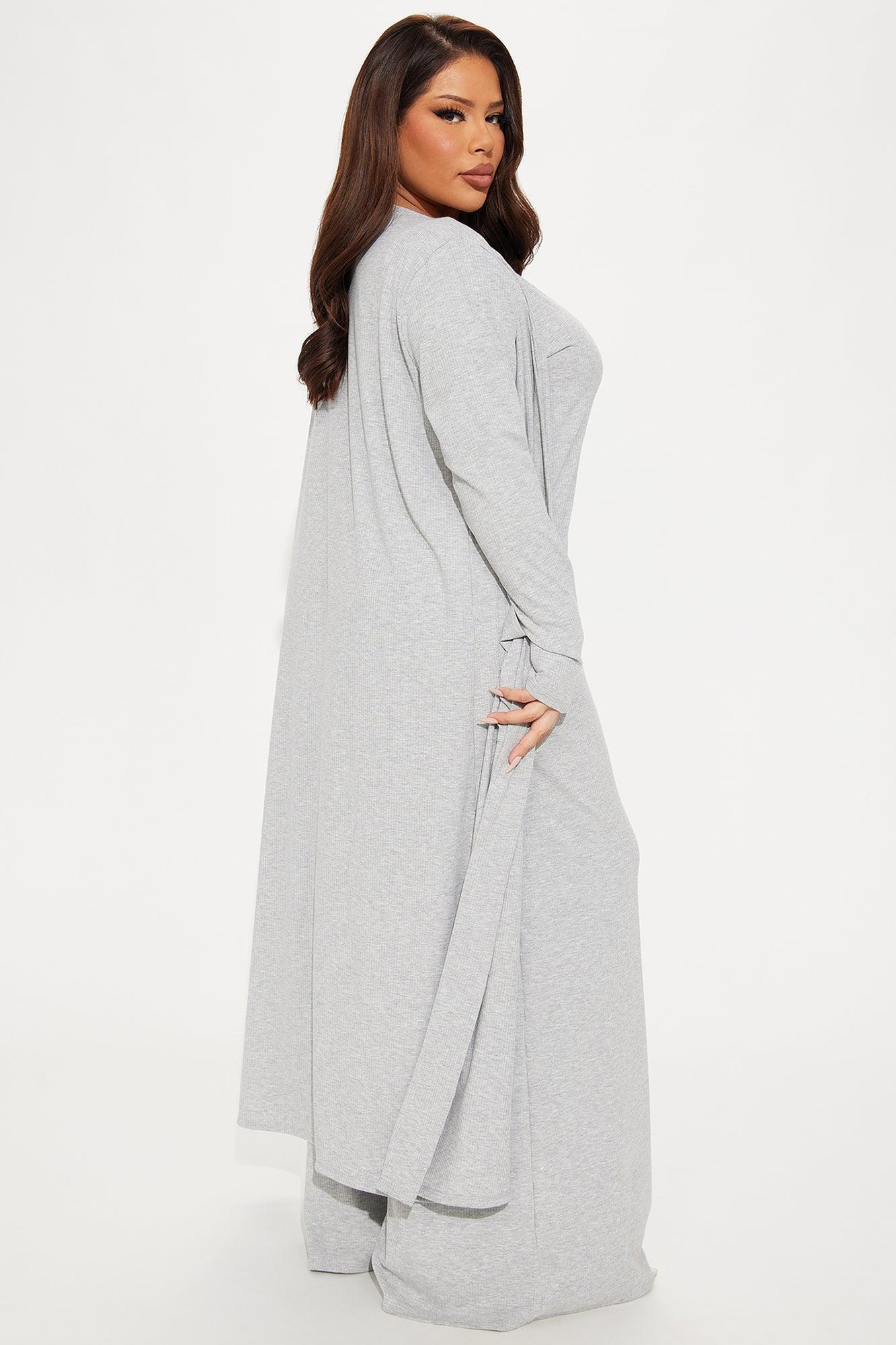 Kamara Jumpsuit Set - Heather Grey Product Image