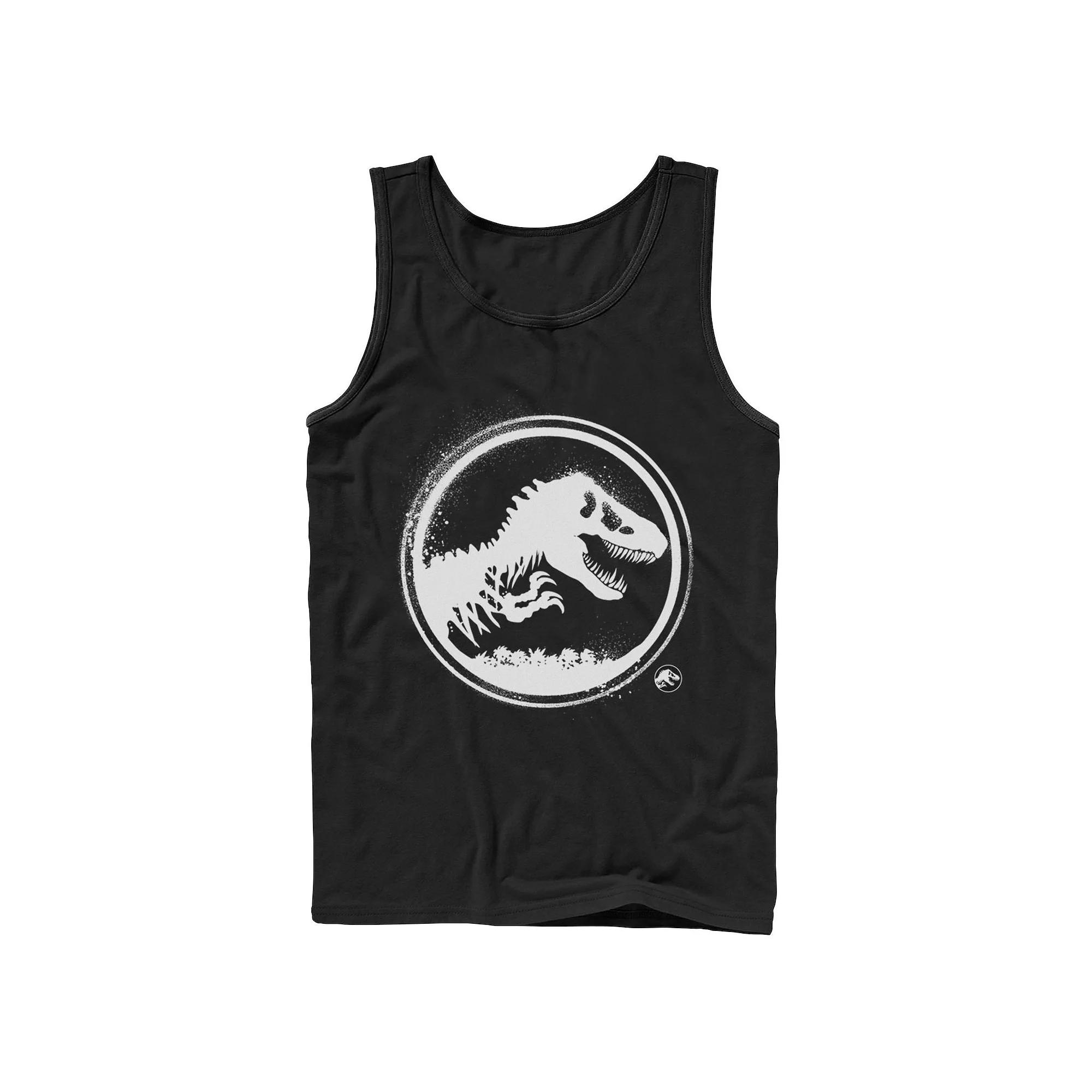 Men's Jurassic World: Fallen Kingdom Paint Splatter Logo Tank Top,  Product Image