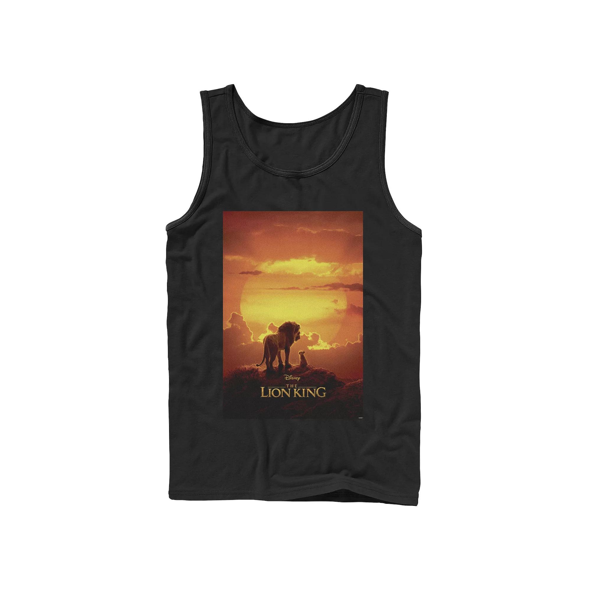 Disney's The Lion King Pride Rock Live Action Movie Poster Men's Tank Top,  Product Image