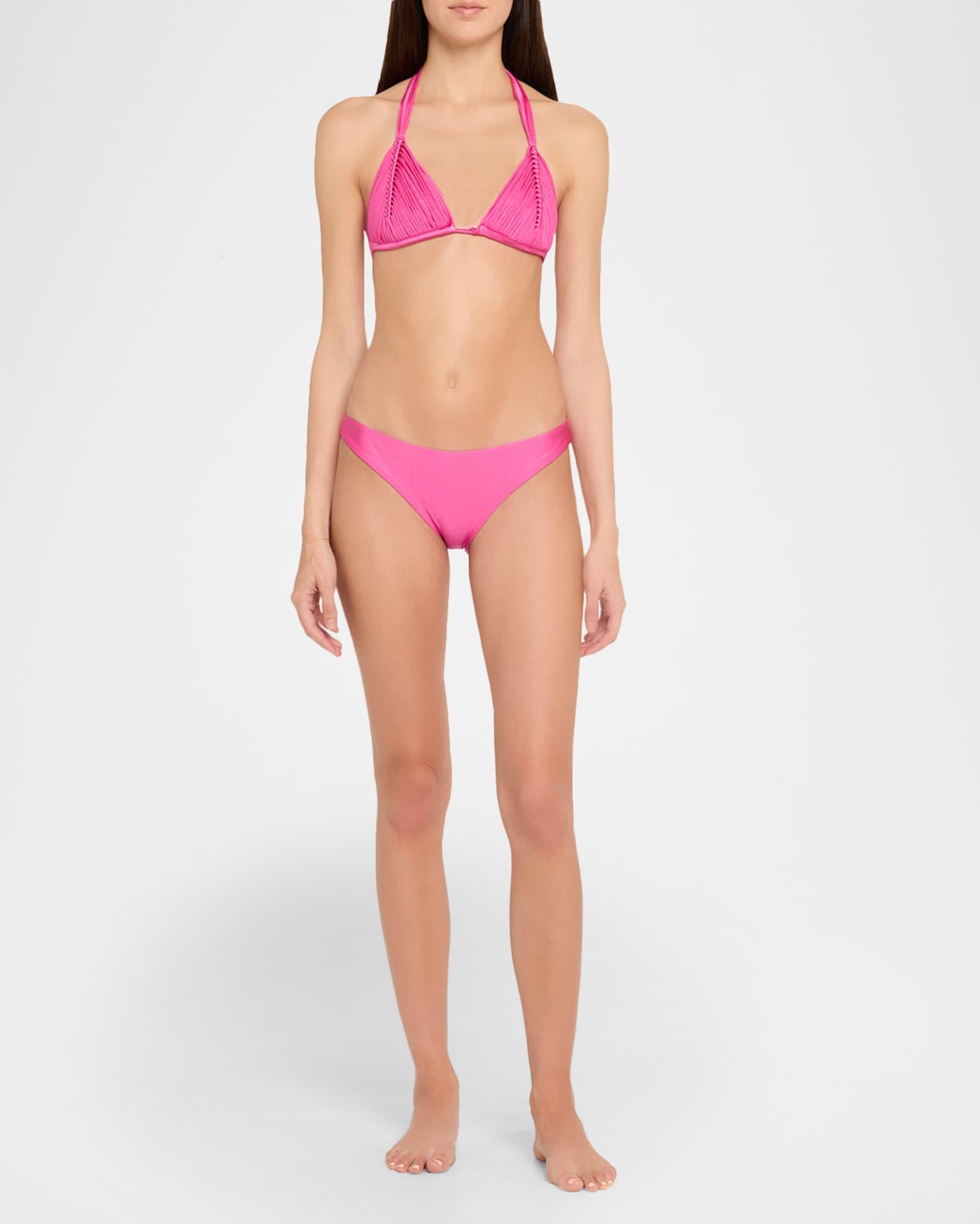 Basic Ruched Bikini Bottoms  Product Image