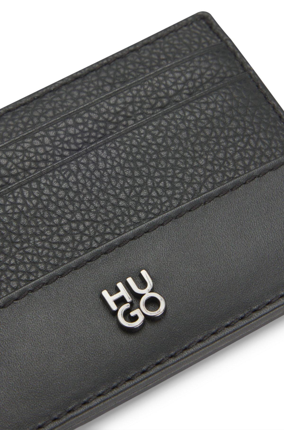 Stacked-logo wallet in leather Product Image