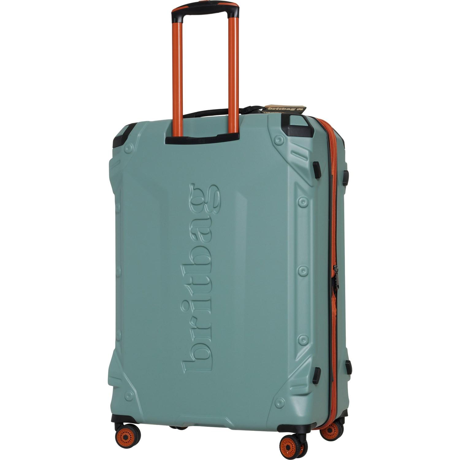 BritBag 31” Himalayas Spinner Suitcase - Hardside, Expandable, Iceberg Green-Apricot Orange Product Image