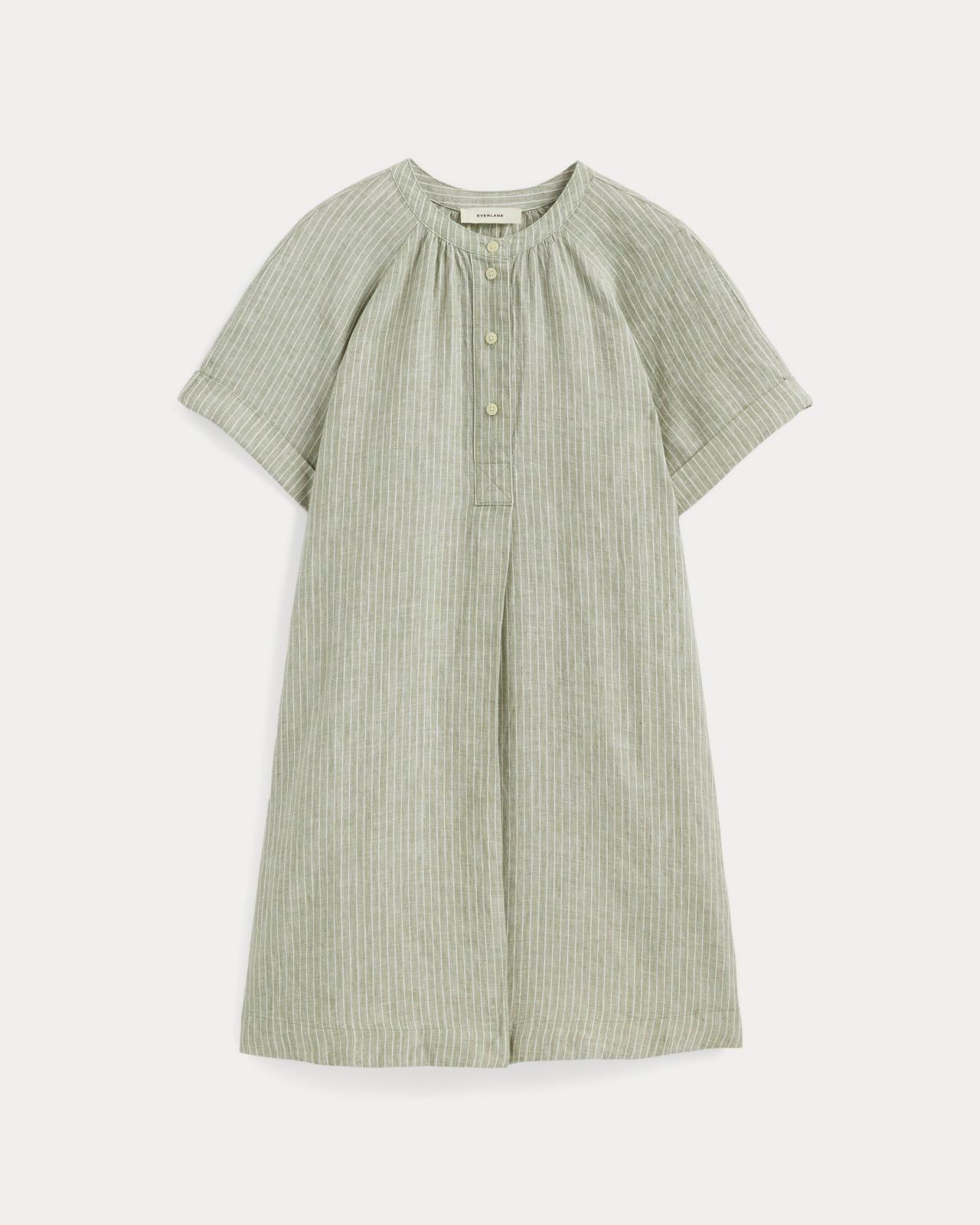 The Popover Dress in Linen Product Image