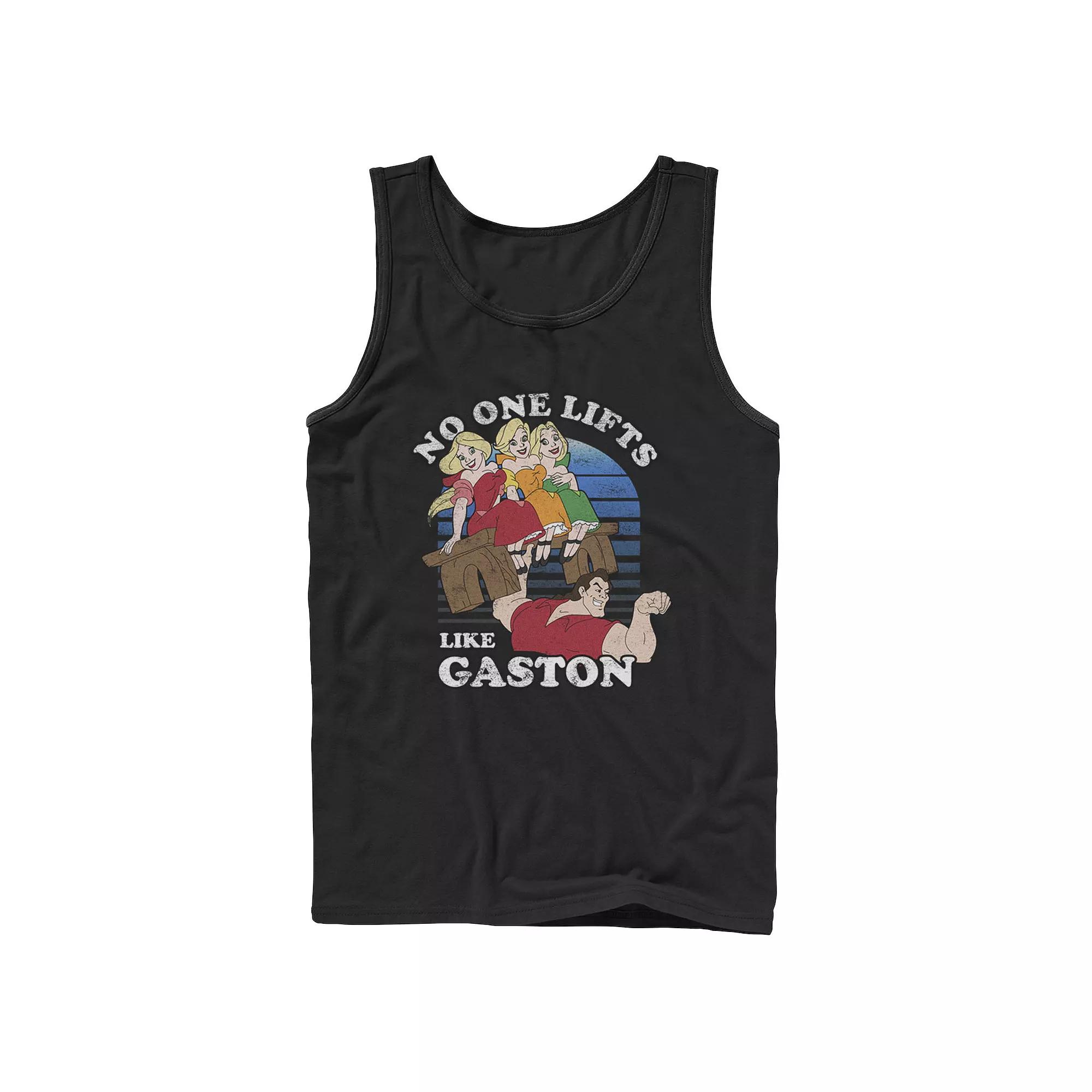 Disney's Beauty And The Beast Men's Lifts Like Gaston Tank Top,  Product Image