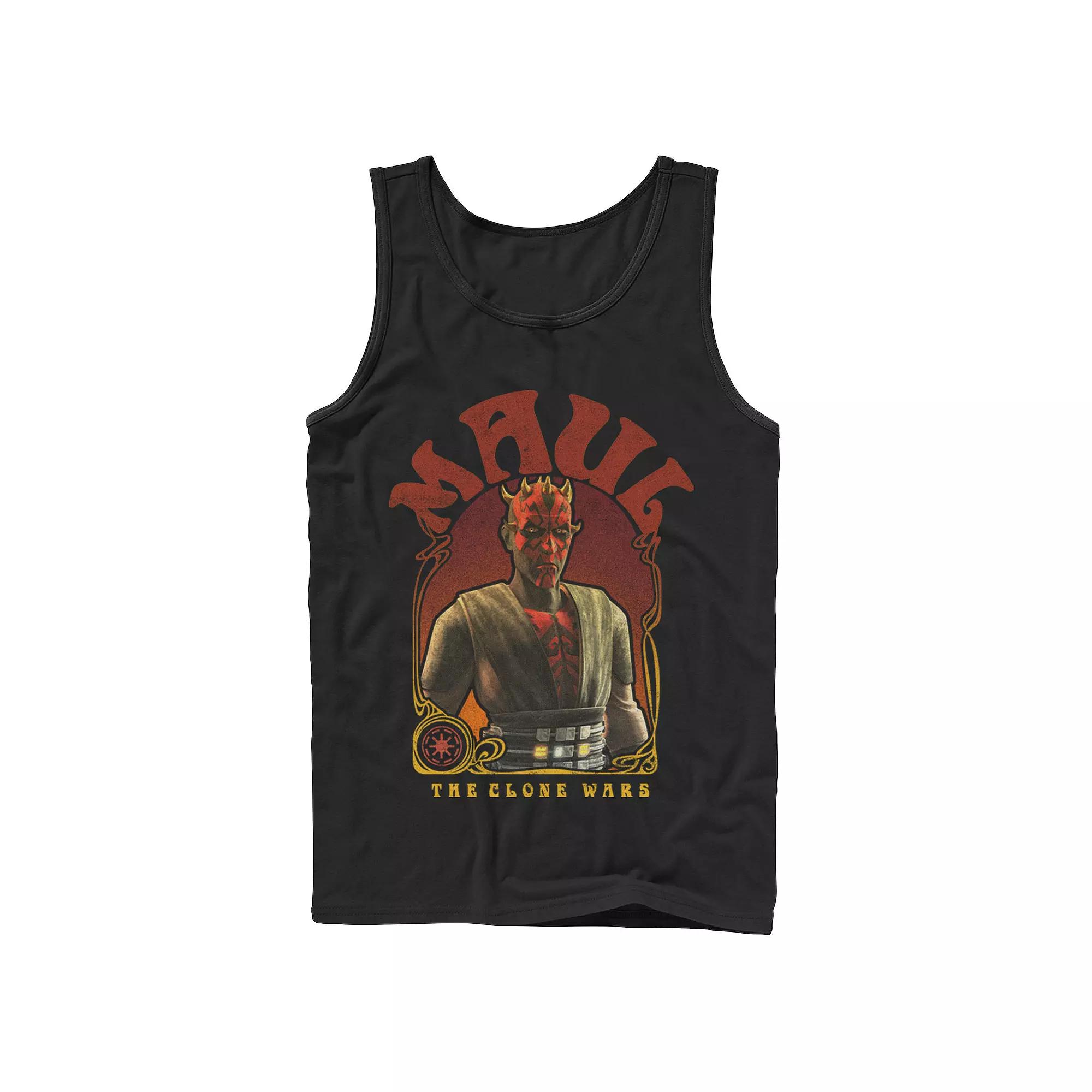 Men's Star Wars: The Clone Wars Maul Portrait Tank Top,  Product Image