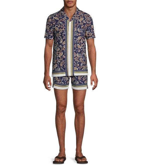 Murano Paisley Cabana Woven Top Product Image