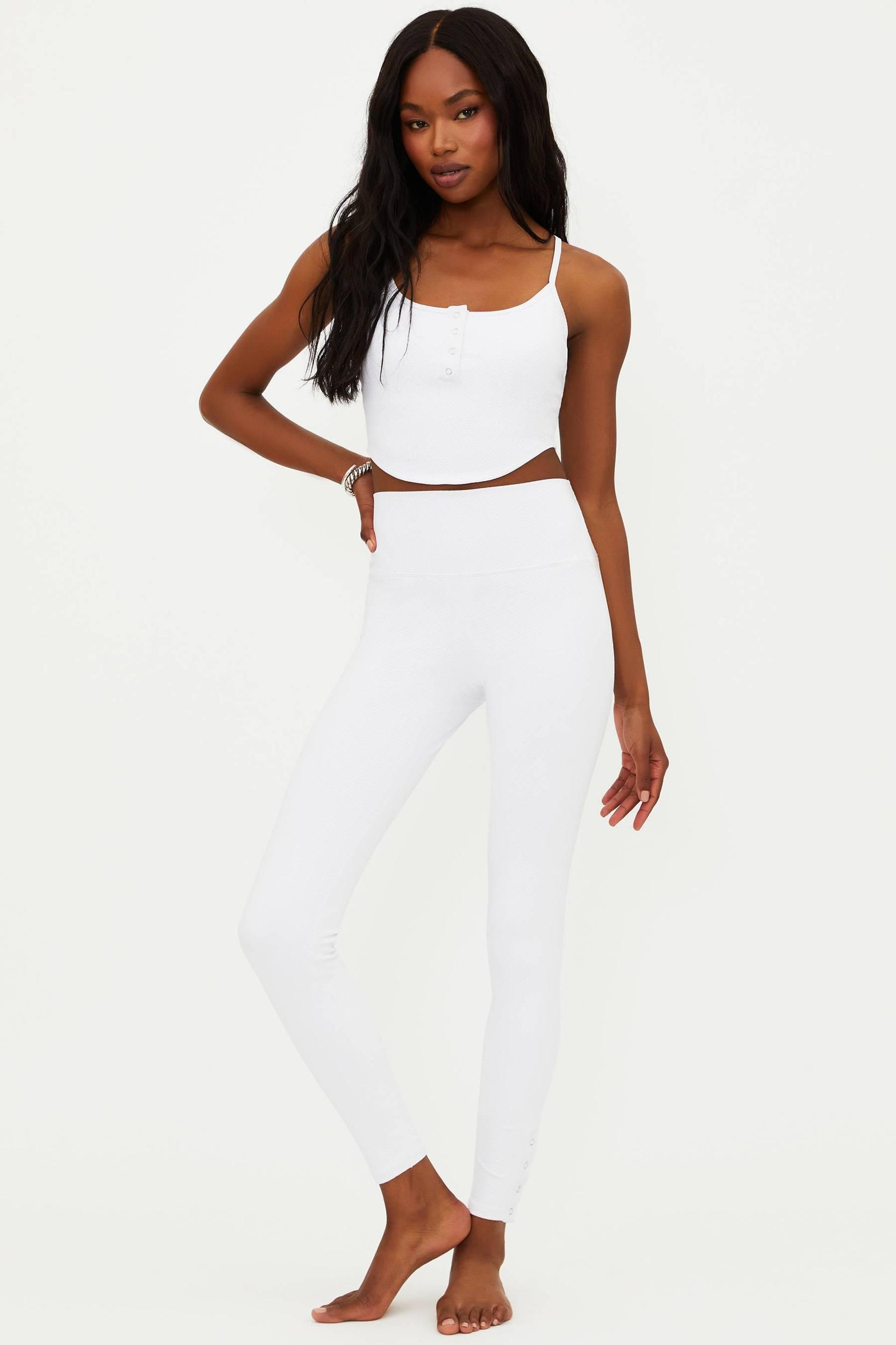 Tinsley Legging White Waffle Product Image