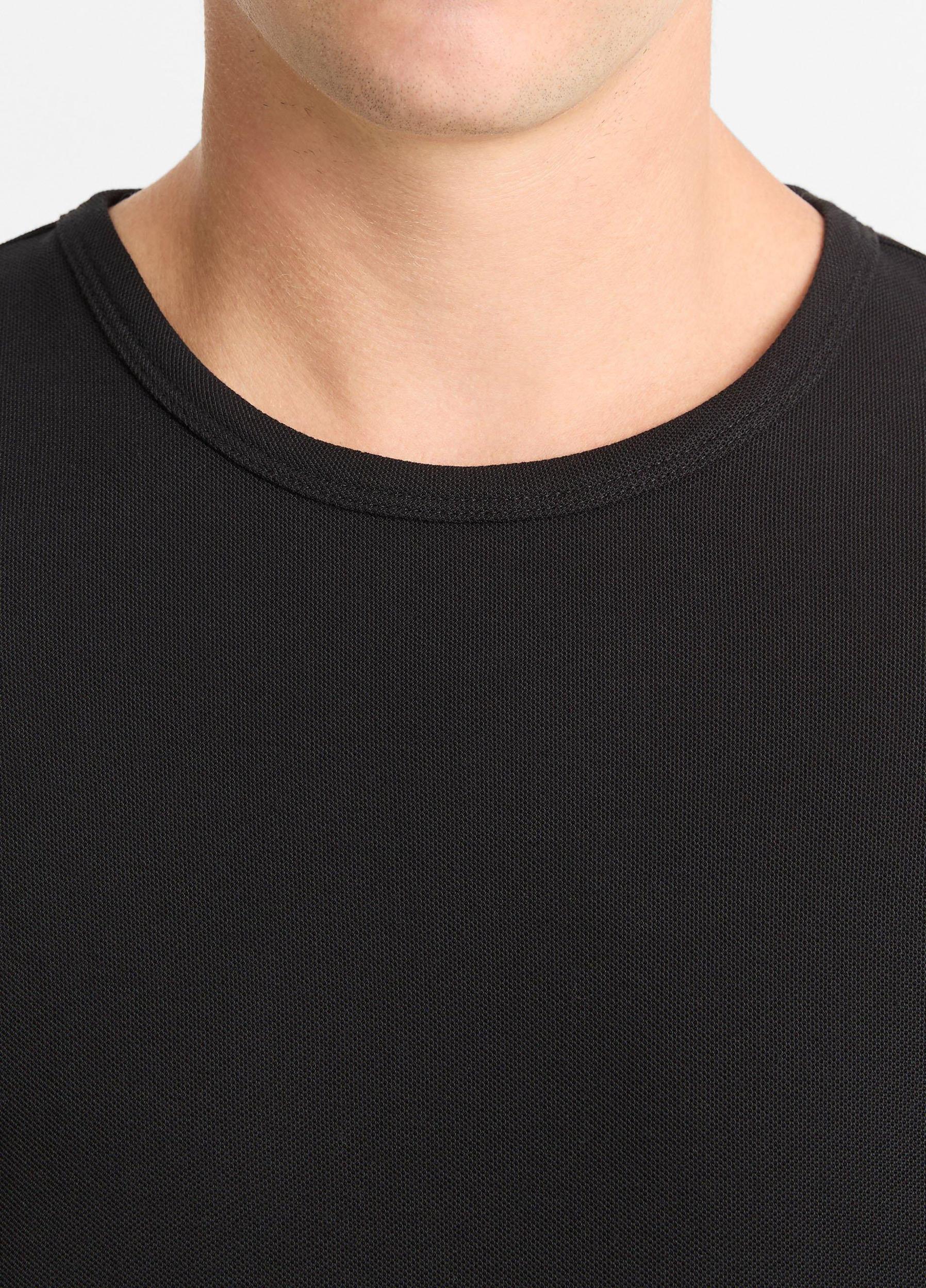 Pima Cotton Piqué Long-Sleeve T-Shirt Product Image