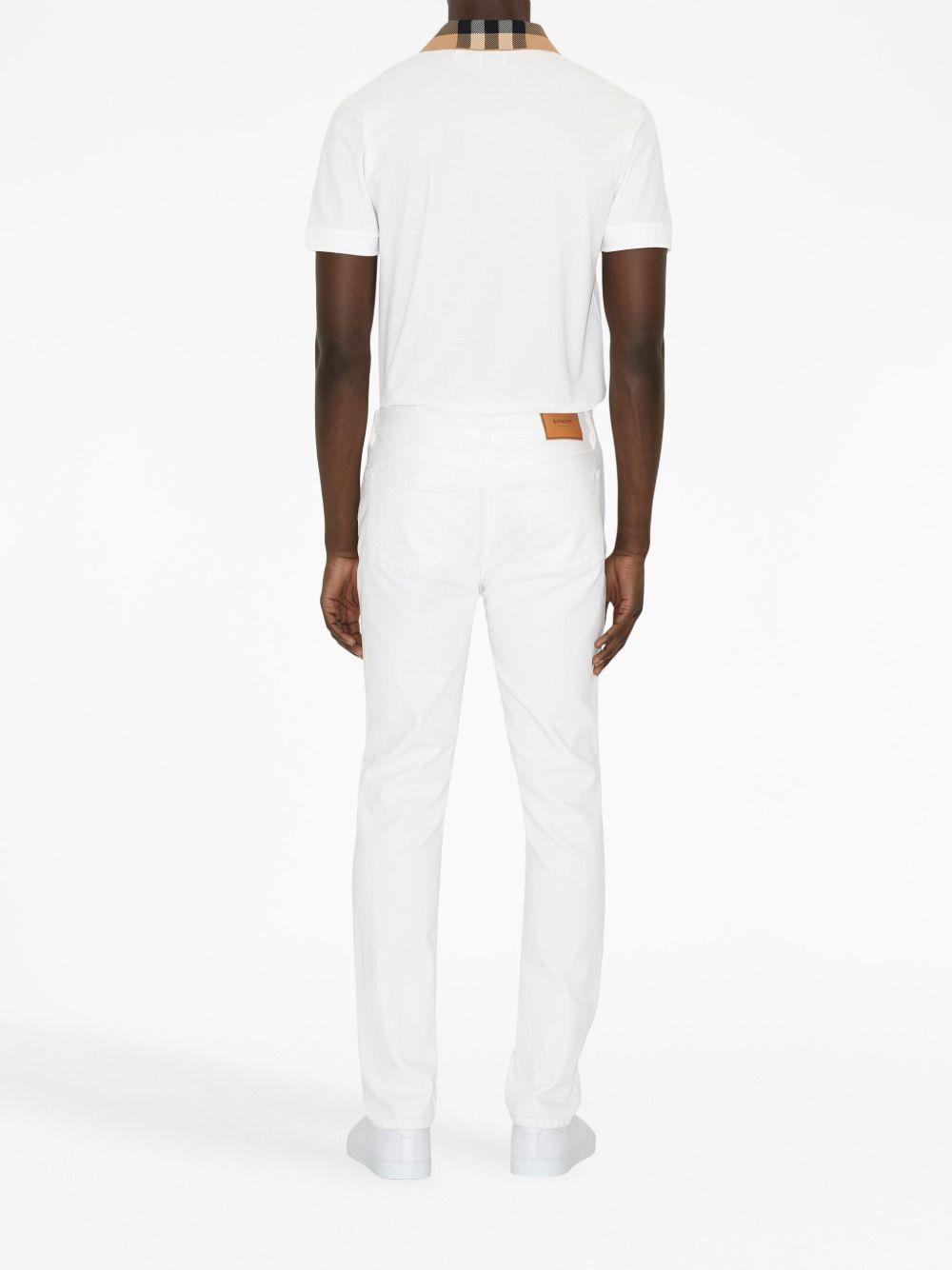 Vintage check print-detail polo shirt Product Image