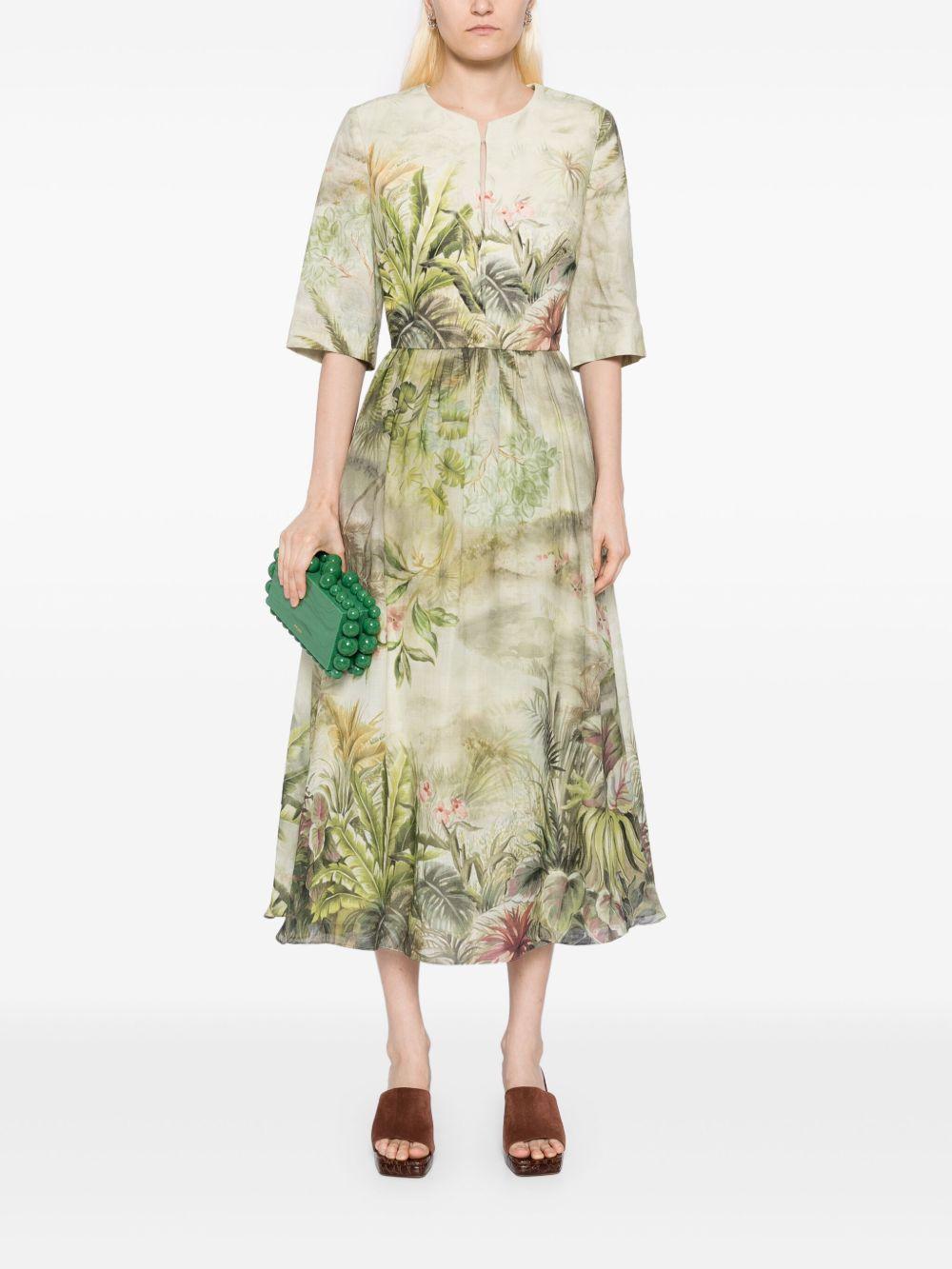 safari-print dress Product Image
