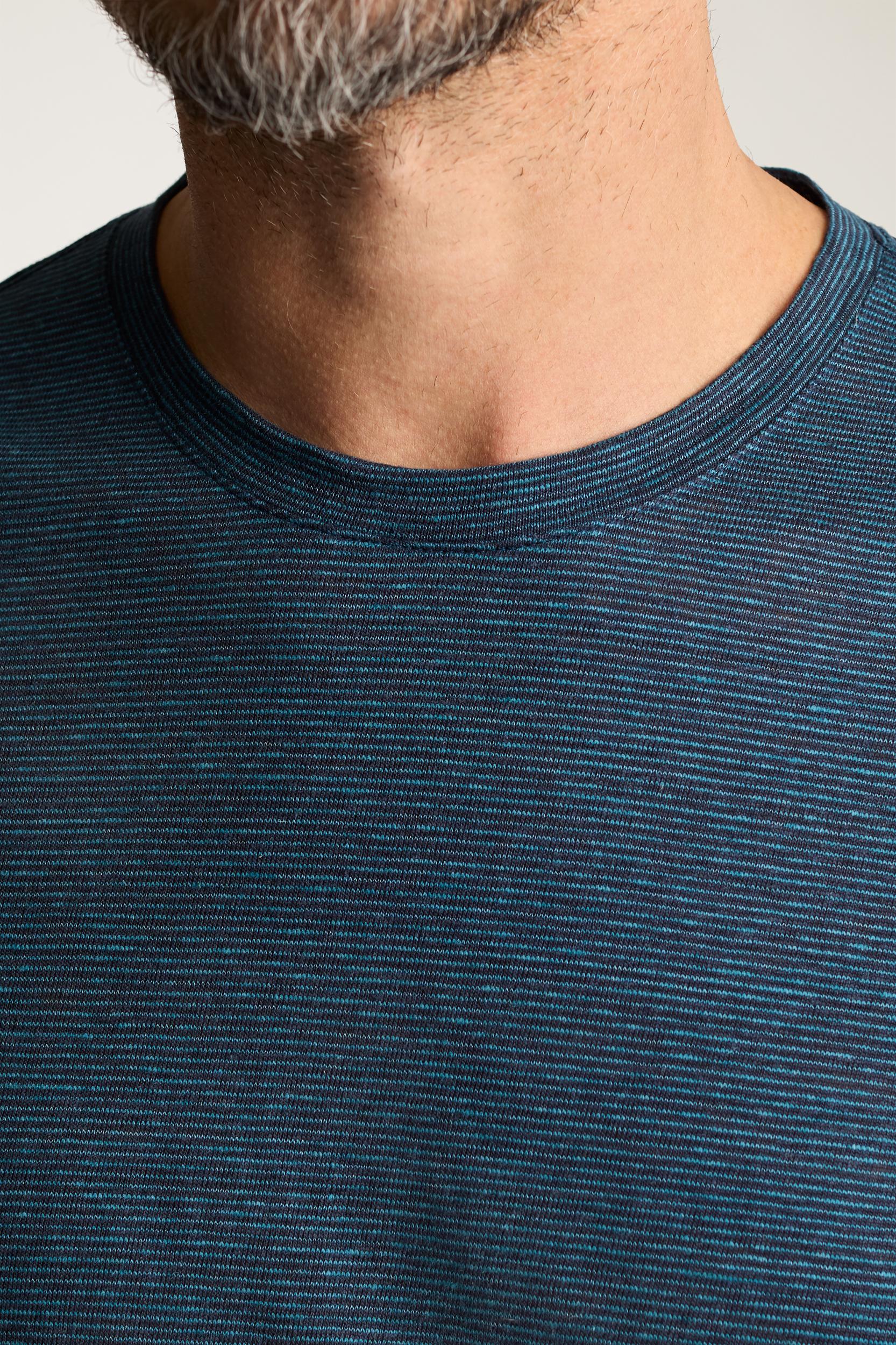 Linen Crew Neck Tee Product Image