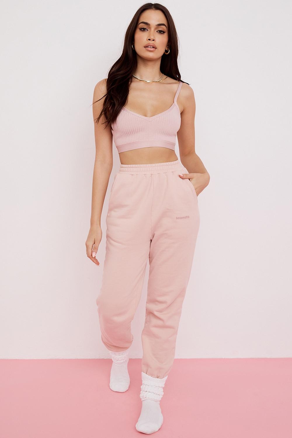 Evie  blush bandage bralette - sale Product Image