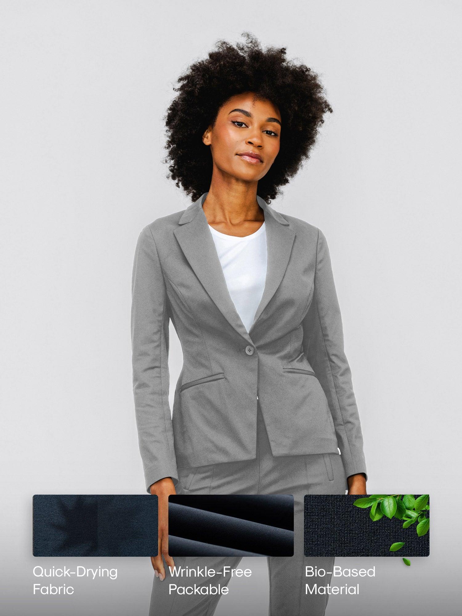 Women's Kinetic Tailored Blazer - Slate Grey (MPS) Product Image