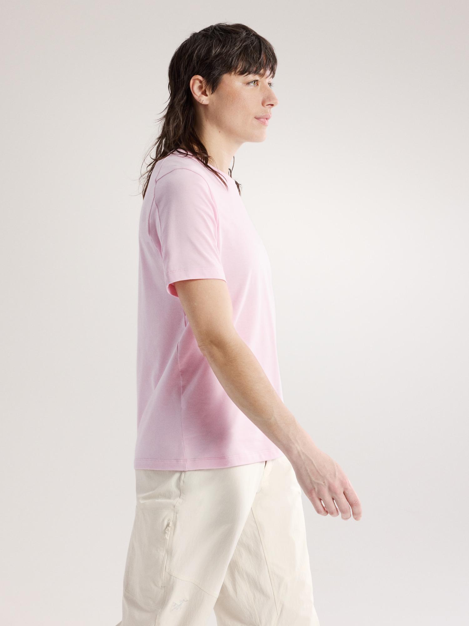 Kragg SL Cotton Emblem Crew Shirt SS Women's Product Image