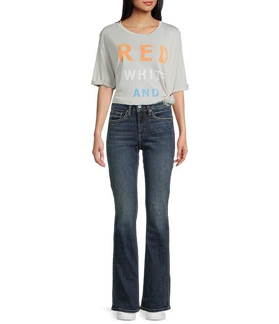 The Laundry Room Red White And Malibu Graphic T-Shirt Product Image