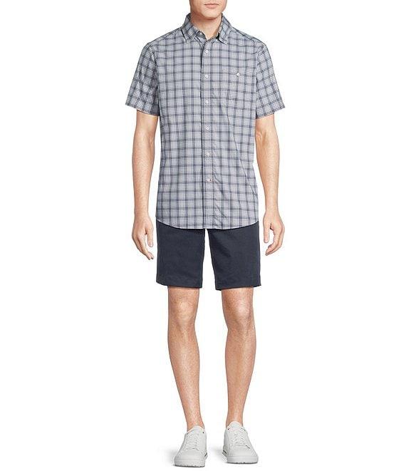 Cremieux Blue Label Performance Stretch Plaid Short Sleeve Woven Shirt Product Image