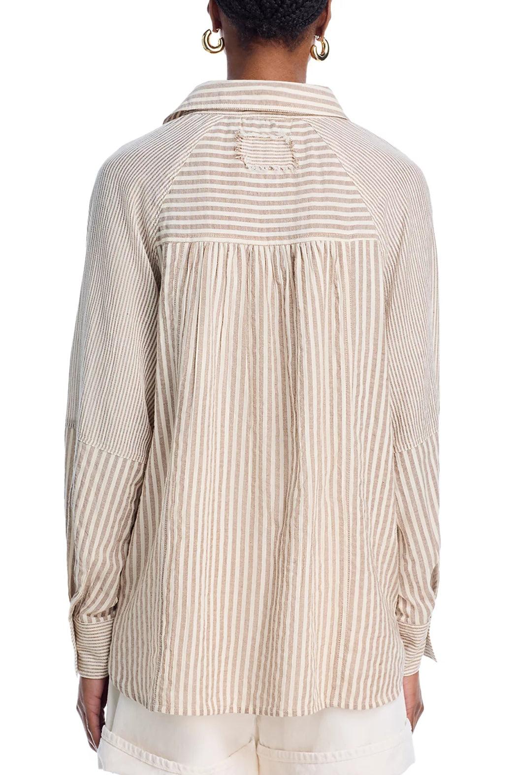 Combo Stripe Shirt Product Image