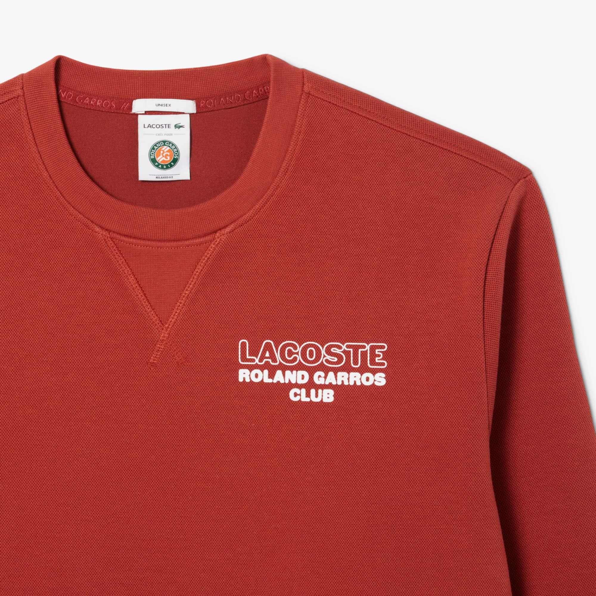 Roland-Garros Edition Piqué Sweatshirt Product Image