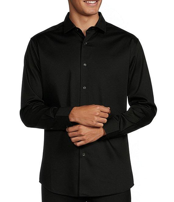Murano Wardrobe Essentials Classic Fit Solid Long Sleeve Woven Shirt Product Image