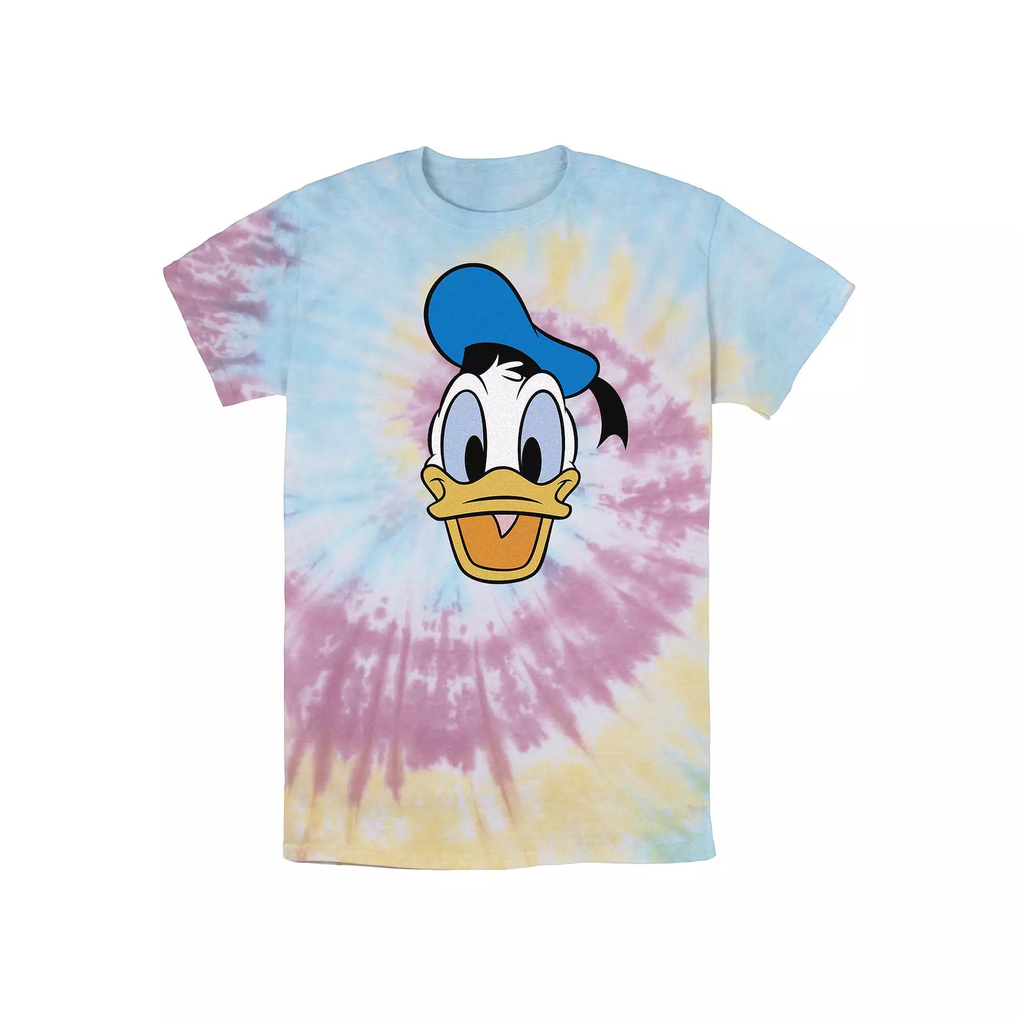 Men's Disney Mickey & Friends Donald Big Face Wash Tee,  Product Image