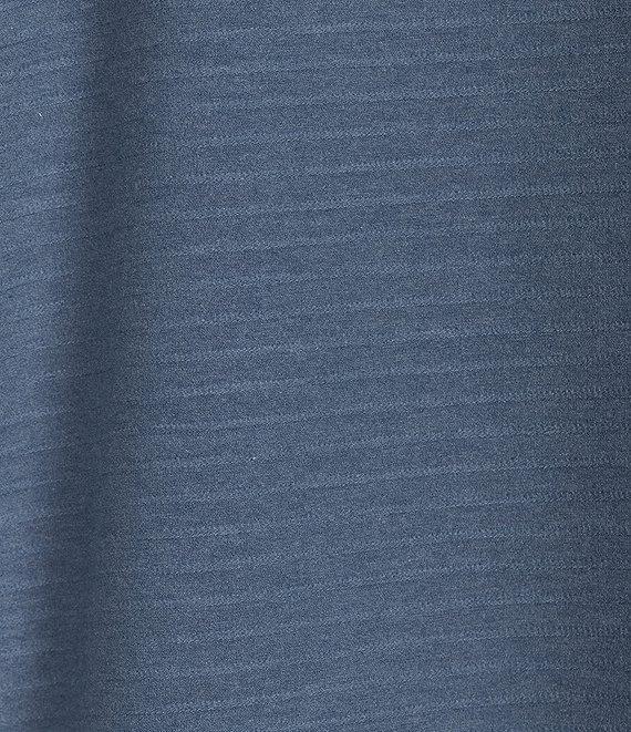 Westbound Knit 3/4 Sleeve Crew Neck Ribbed Detail Top Product Image