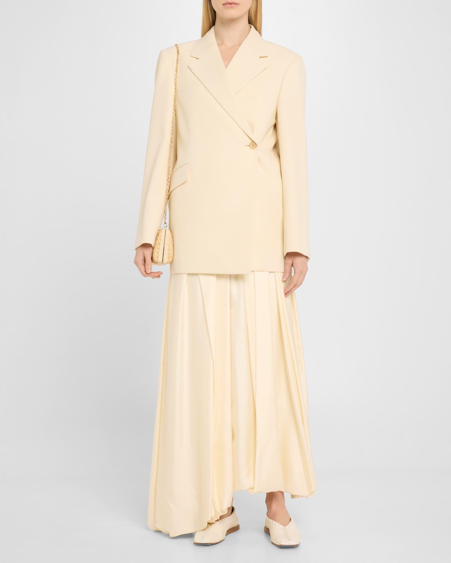 Alessandra Cutout Woven Long Clutch Bag Product Image