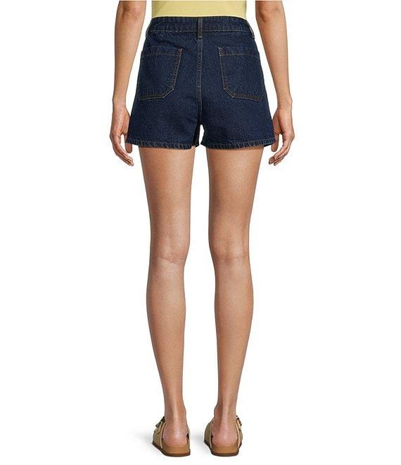 Chelsea & Violet Farrah Denim High Rise Shorts Product Image