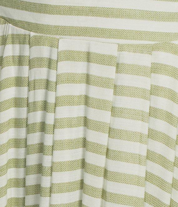 Blu Pepper Striped Coordinating Long Skirt Product Image